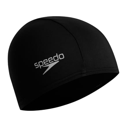 Speedo Unisex Volwassen Polyester Zwemcap (Zwart)