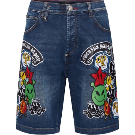Denim Fermentera Shorts Smile