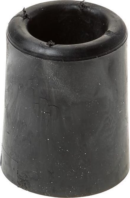 Deurbuffer zwart   50mm