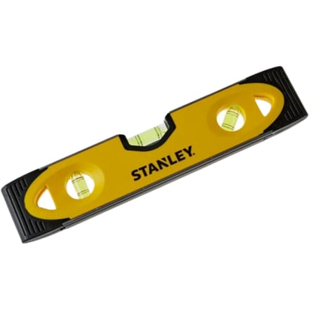 Stanley Waterpas Torpedo 250mm Alu Magnetisch - 3L