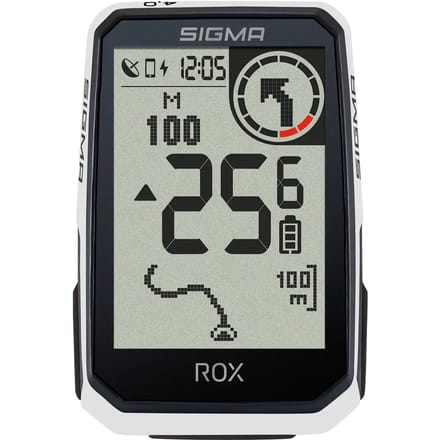 Sigma ROX 4.0 (White) Endurance Draadloze fietscomputer Bluetooth