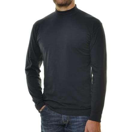 Ragman Long Sleeve Turtle T-Shirt Single Jersey Quality Marine / male