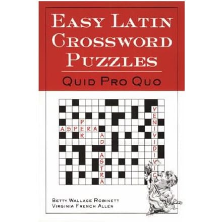 Easy Latin Crossword Puzzles - Betty Wallace Robinett
