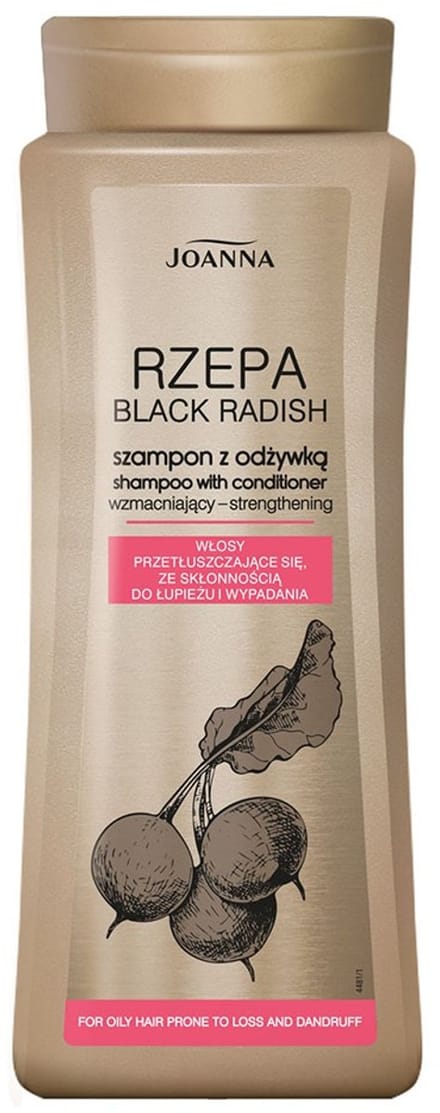 Joanna - Turnip Shampoo From Conditioner Is Hair Lossy And Oily 400Ml