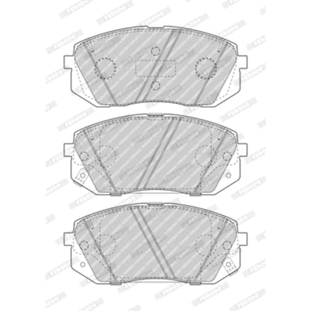 Remblokset FERODO FDB5039, voor