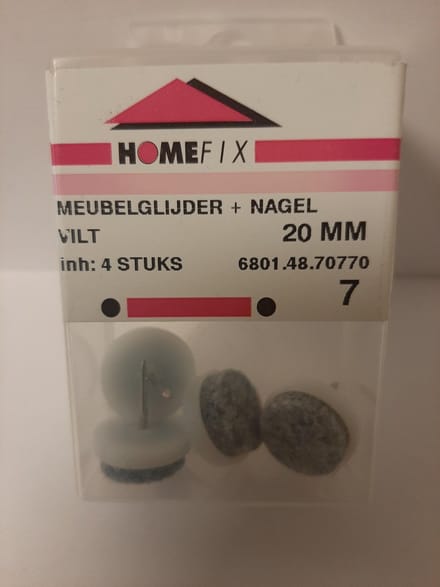 Homefix Meubelnagel Vilt - 20 mm