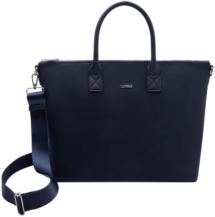 L.CREDI handtas schoudertas Pura Handbag Marine donkerblauw