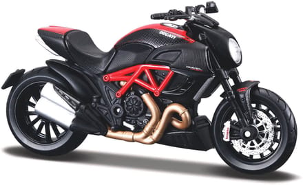 Maisto Ducati Diavel - Modelauto - Schaal 1:18 - Rood/Zwart