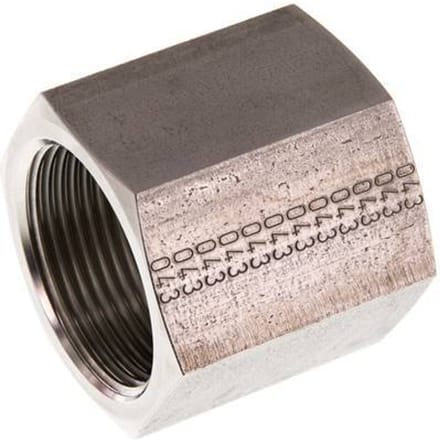 G 1 1/4'' RVS Sok 160 Bar - Hydrauliek - FL2S-F-ST-114G