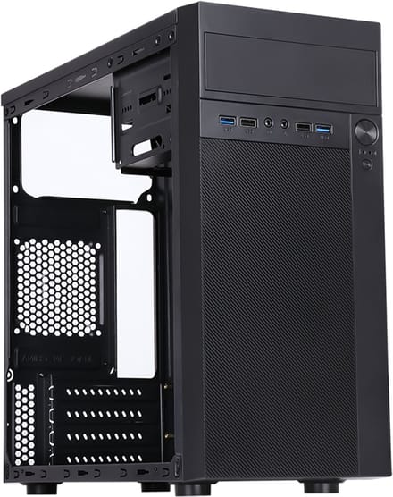 itek THEON Mini Tower Zwart 500 W