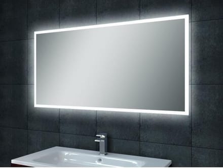 Wiesbaden Quatro spiegel rechthoek met LED, dimbaar en spiegelverwarming 80 x 60 cm