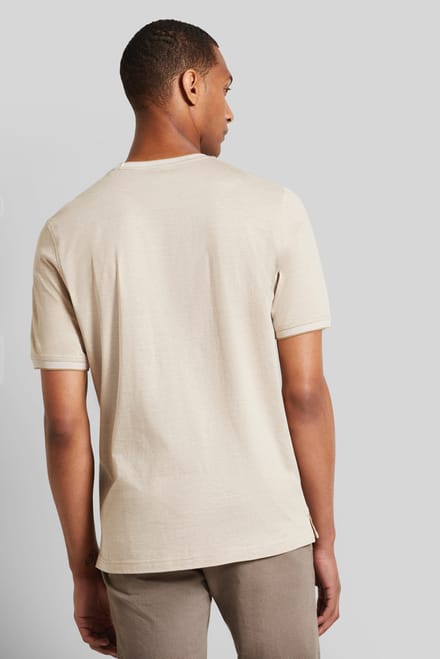 Bugatti Herren T-shirt van puur katoen