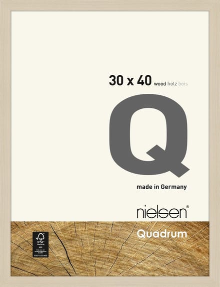 Nielsen Quadrum Houten Wissellijst Maple 30x40cm
