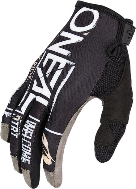 O'NEAL Mayhem Nanofront Attack Zwart Wit Motorcross Handschoenen - Handschoen