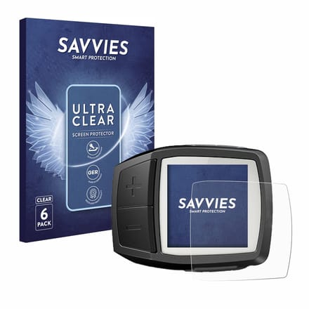 Savvies - Screenprotector voor Bosch Purion - Folie Beschermfolie transparant 6 Stuks