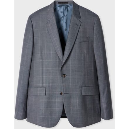 Paul Smith Tailored Fit 2 Button Suit Greyish Blue Taglia: 52 | Blazers Outlet | Uomo | Blu