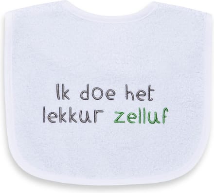 Slab: Ik doe het lekkur zelluf