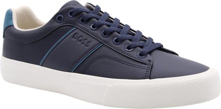 Hugo Boss - Schoenen - Donkerblauw - Heren - Maat 44 -