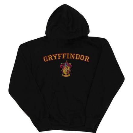 Harry Potter Jongens Gryffindor Crest Hoodie (Zwart)