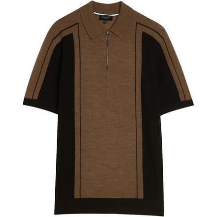 Ted Baker Jesty Heren Tan Poloshirt