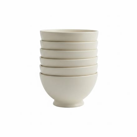 Royal Boch Kitchen Kom 16cm op voet set van 6