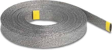 Delock Braided Sleeve for EMI shielding stretchable 10 m x 20 mm