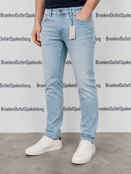 Cast Iron jeans 5-pocket regular lichtblauw - 3634