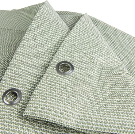 Harmonica schaduwdoek 290x300cm Moonstone Green - Exclusief Bevestigingsmateriaal