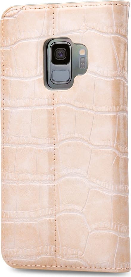 Mobilize Premium Gelly Book Case Samsung Galaxy S9 Alligator Coral Pink
