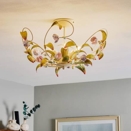 Luminex Plafondlamp Rose als kroonluchter, 5-lamps