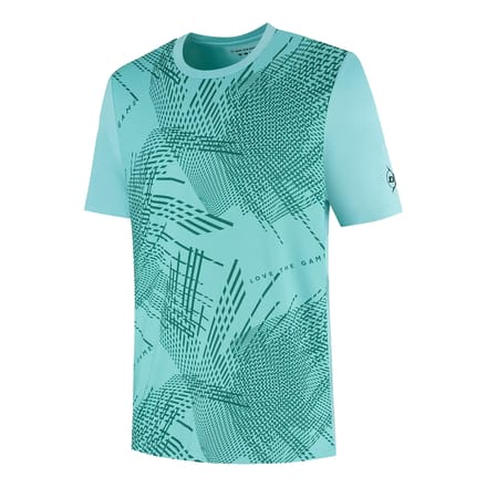 Dunlop Game T-shirt Heren-Turkoois,Groen