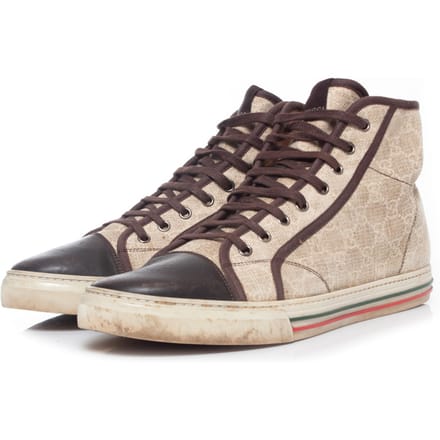 Gucci Beige canvas sneakers