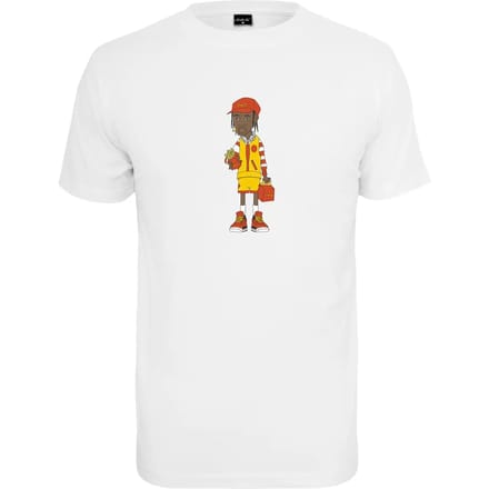 Mister Tee - Employee Heren Tshirt - S - Wit