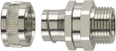 HellermannTyton 166-30402 SC16-SM-M16 Slangbevestiging Metaal M16 13 mm Recht 1 stuk(s)