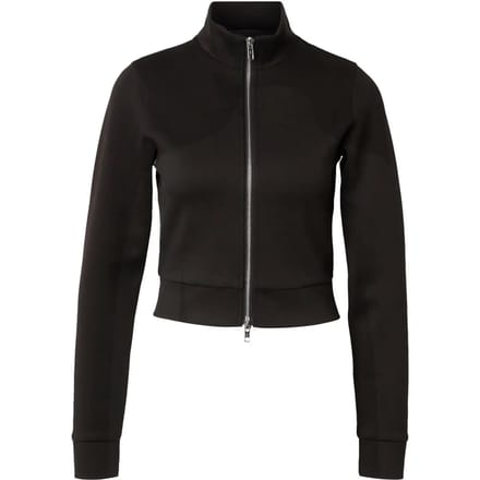 Urban Classics - Slim Fit Scuba Trainings jacket - S - Zwart