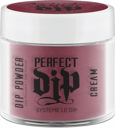 Artistic Nail Design Perfect Dip Poeder 'SPICY BY NATURE' (Donker Rood Créme)