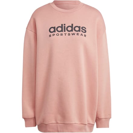 Adidas All Szn Fleece Graphic Sweatshirt Oranje M Vrouw