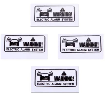 medj-sticker-auto sticker- Alarm Sticker Diefstal Sticker-auto