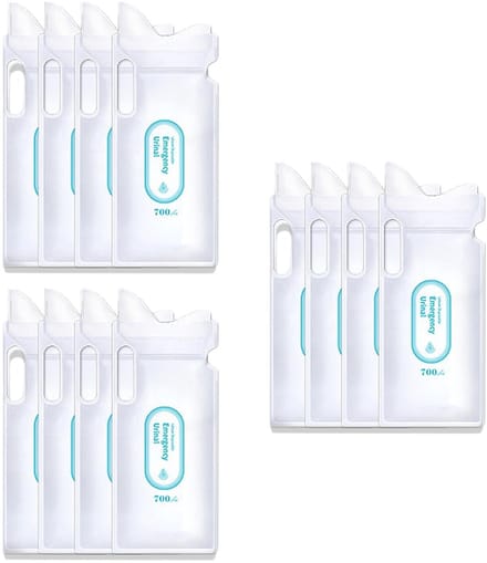 Allecto - Draagbare Urinezak - Noodtoilet Plaszakken - 700 Ml