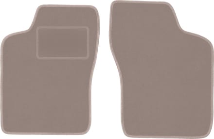 Beige voormatten voor: Daewoo Nexia hatchback, sedan (1994-1998)