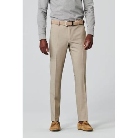 Meyer Broek Roma Fine Tropical Wool 4-Way-Stretch Beige / male