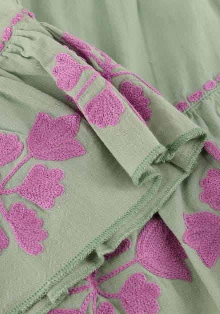 JENEST Cecile Skirt Meisjes - Korte rok - Mint - Maat 122/128