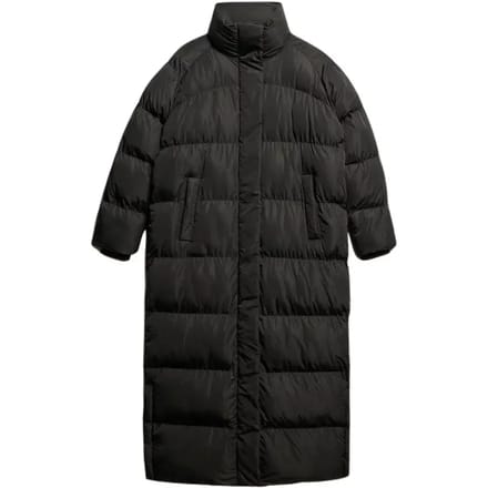 Superdry - Maxi lange pufferjas - Dames - Gewatteerde jassen