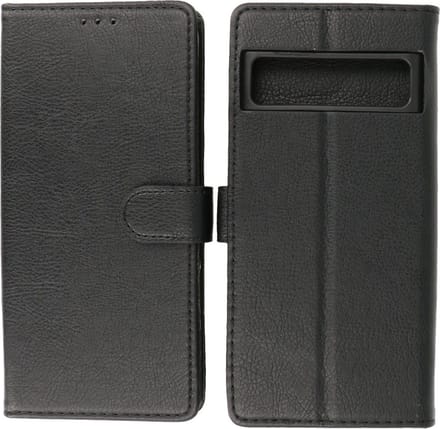 Google Pixel 8 Pro Hoesje Book Case Portemonnee Telefoonhoesje - Zwart