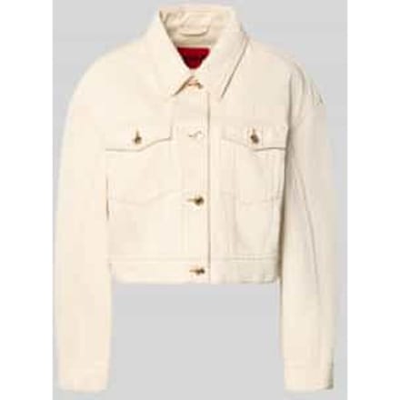regular fit jeansjack van puur katoen model 'GISOLIA'