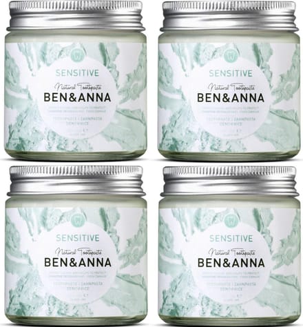 BEN&ANNA - sensitive tandpasta - 4 pak