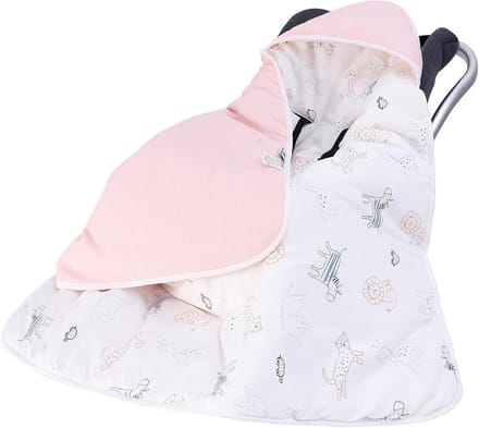 Luxe Wafelstof Wikkeldeken 90x90 cm voor Maxi Cosi, Kinderwagen en Buggy