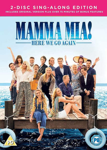 Mamma Mia! Here We Go Again  DVD