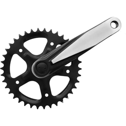 Aluminium crankset met vierkante as Mijnenpieper Speed 38 T