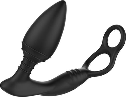 Nexus - Simul8 Plug Edition - Dubbele Anaal & Perineum Vibrator - Zwart